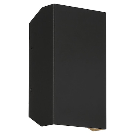 Access Lighting Amora, BiDirectional Outdoor LED Wall Mount, Black Finish 20018LEDDMG-BL